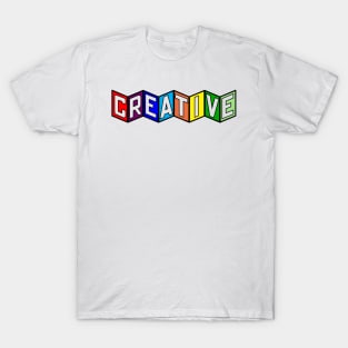 Creative Typography Design T-Shirt